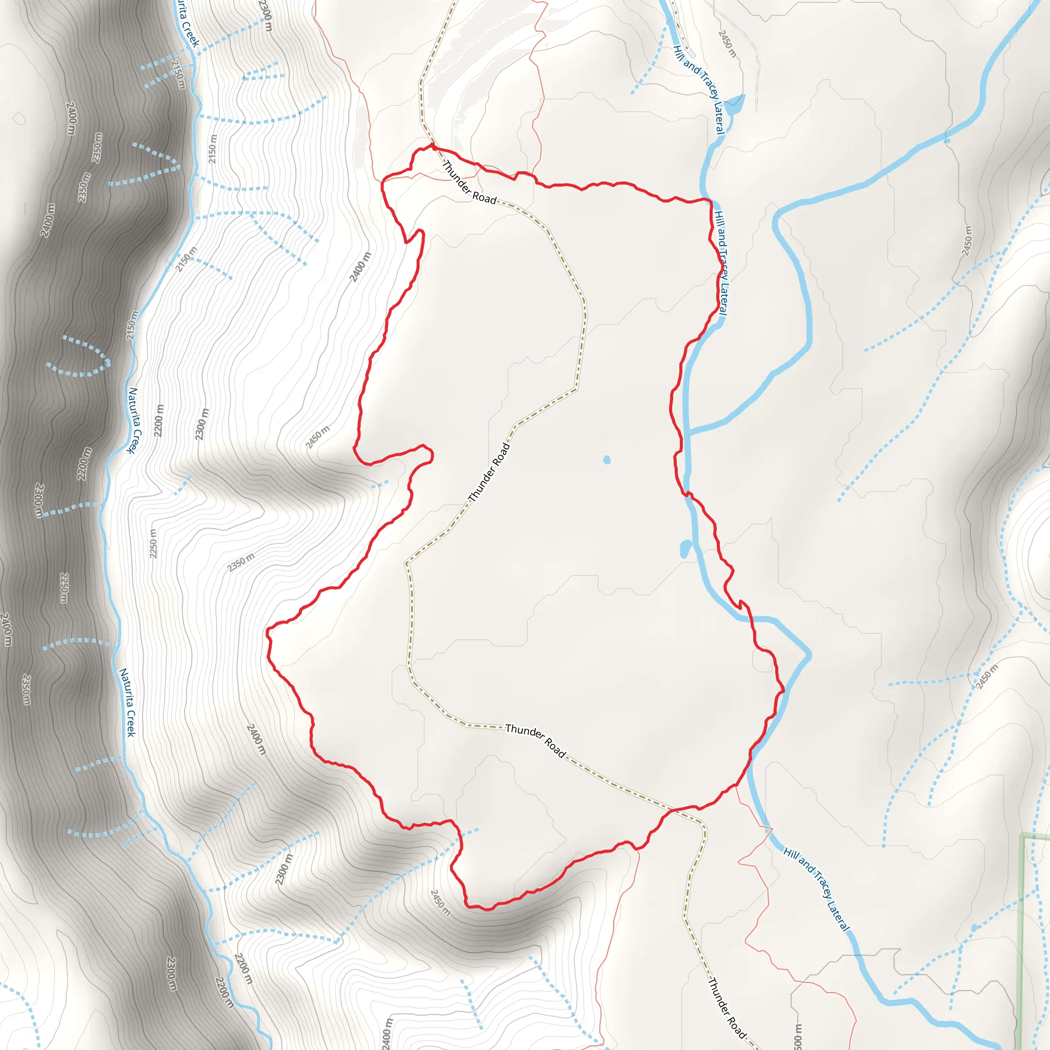 Portis Loop Trail mobile static map