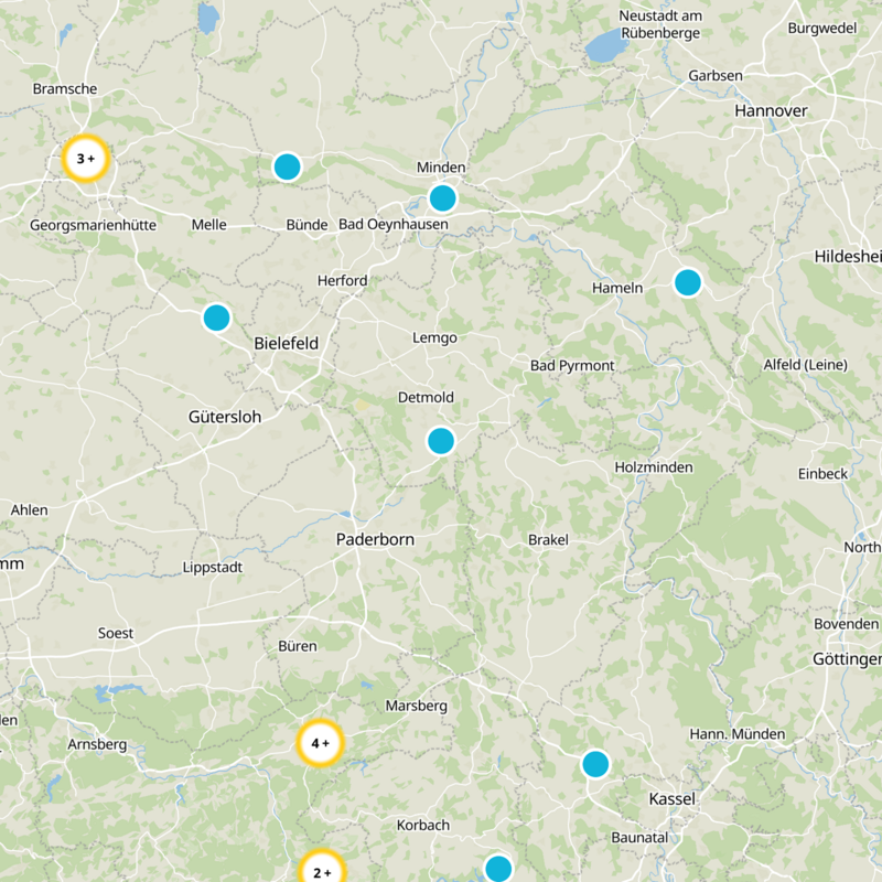 Kreis Lippe Static Map