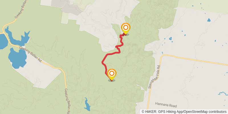 Burchell Trail alt 2 Map