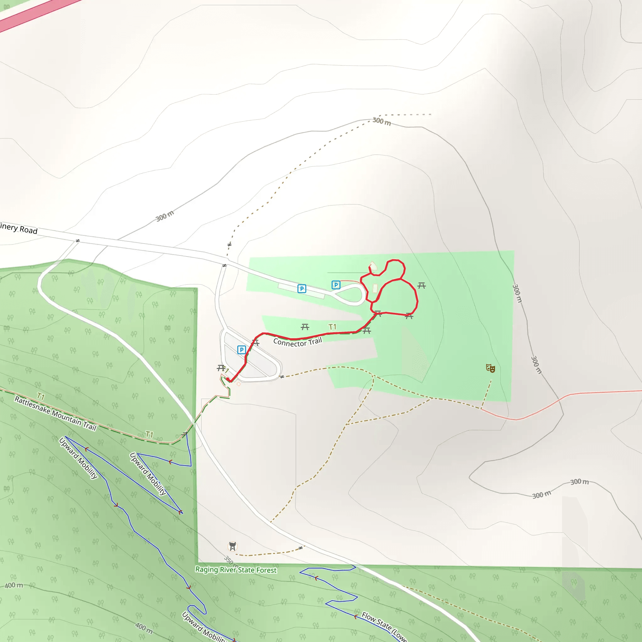 Snoqualmie Point Park mobile static map