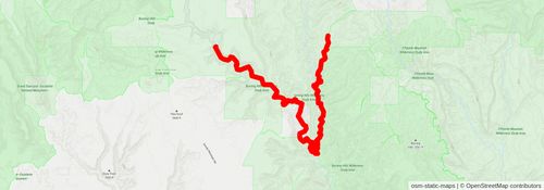 Southwestern Horseshoe Trail stage 32 Map