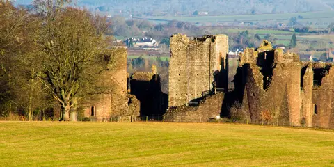 An image depicting the trail Goodrich Castle - Coppet Hill and River Wye and its surrounding area.