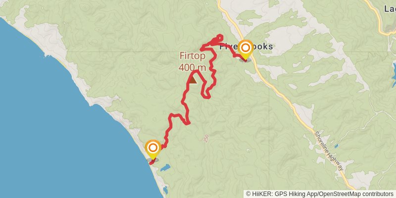 Stewart Trail stage 2 Map