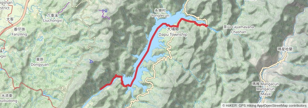 Mountains to Sea National Greenway stage 7 Map
