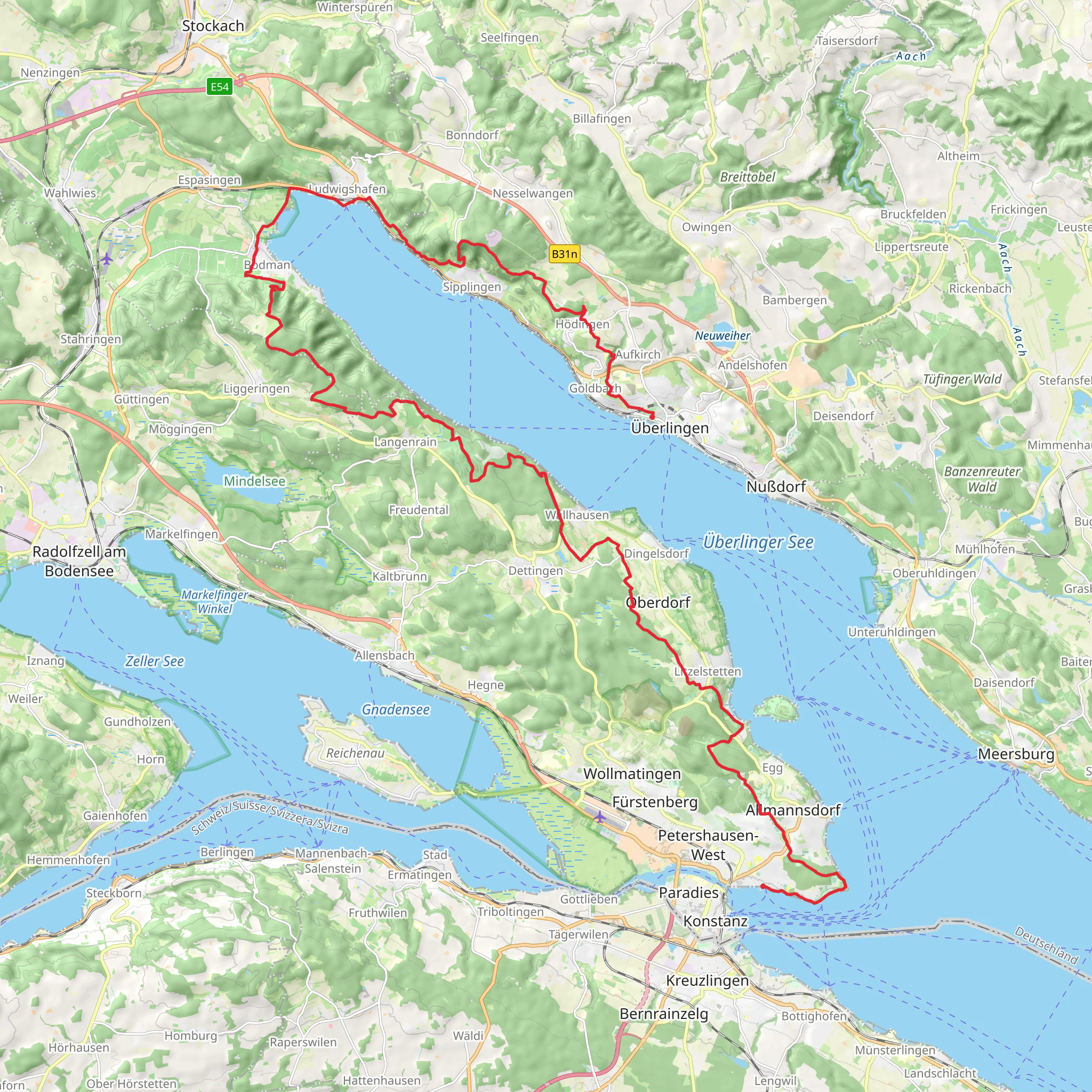 Premiumweg Seegang mobile static map