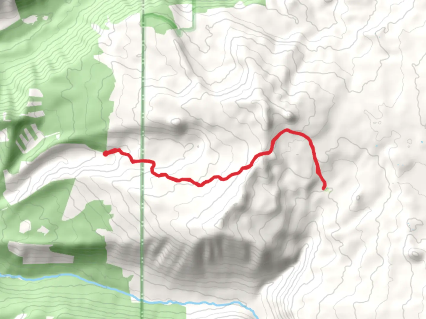 An image depicting the trail Tom and Jerry Trail and its surrounding area.