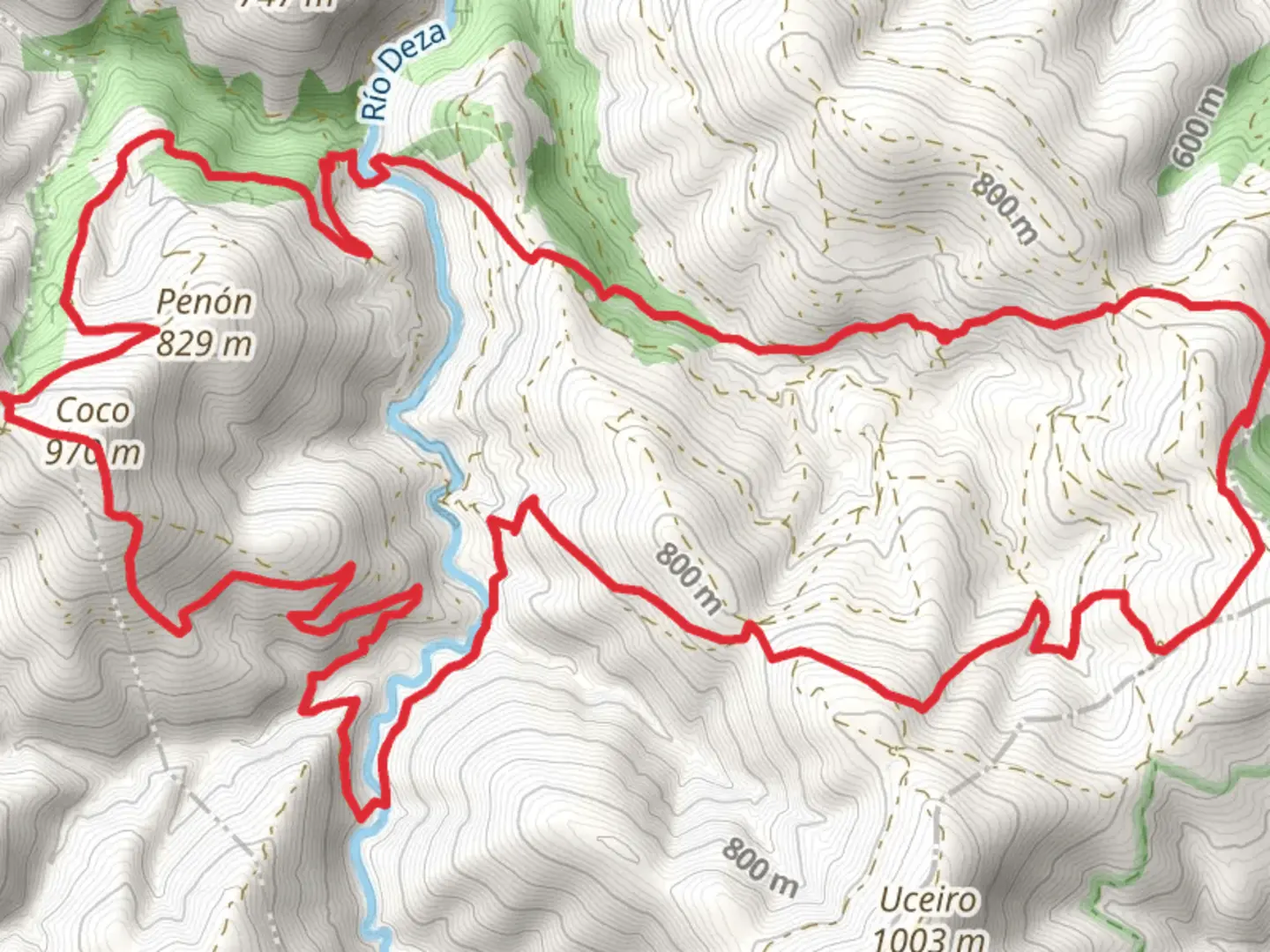 An image depicting the trail PR G 188 Sendeiro de Zobra and its surrounding area.