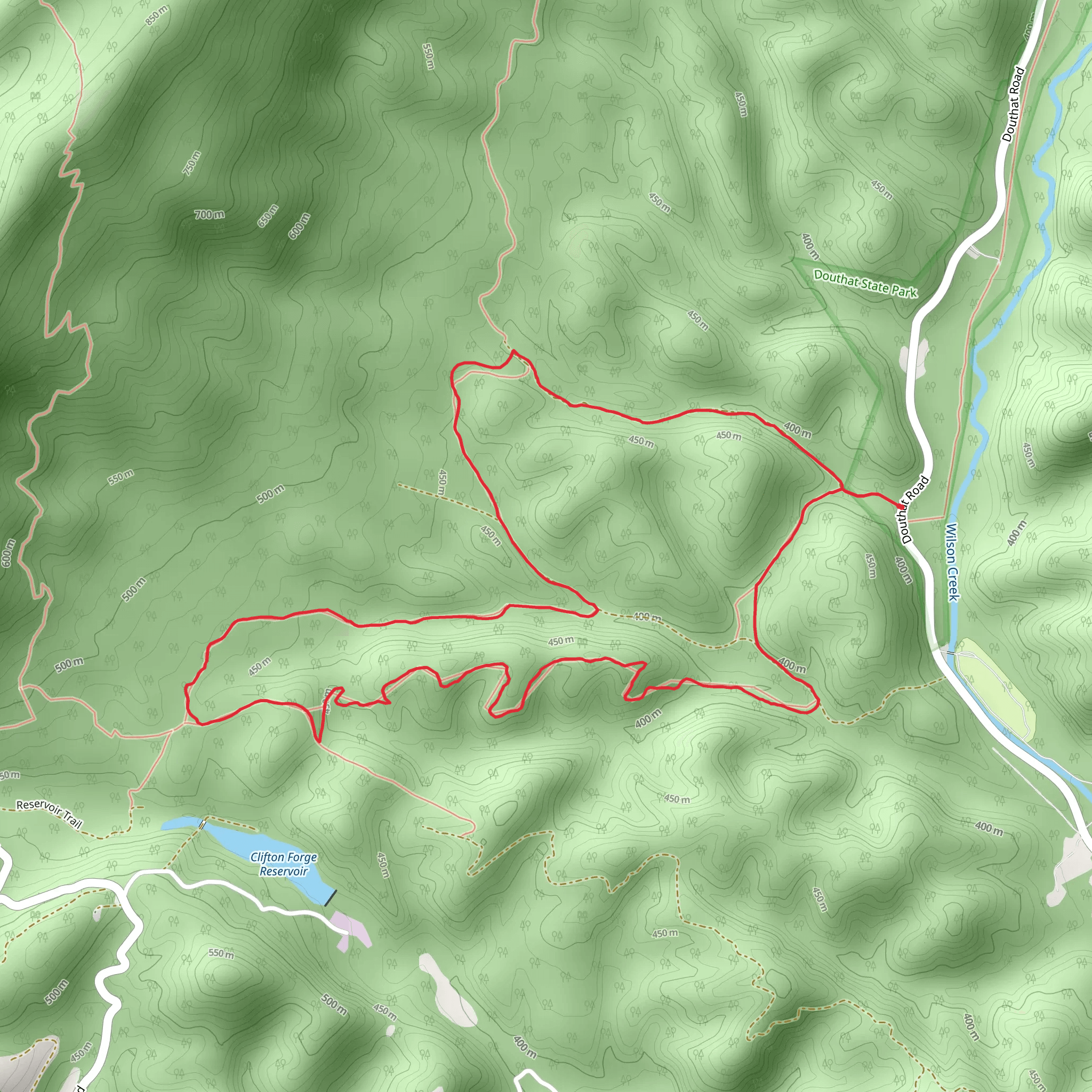 Mcgraw Loop Trail mobile static map