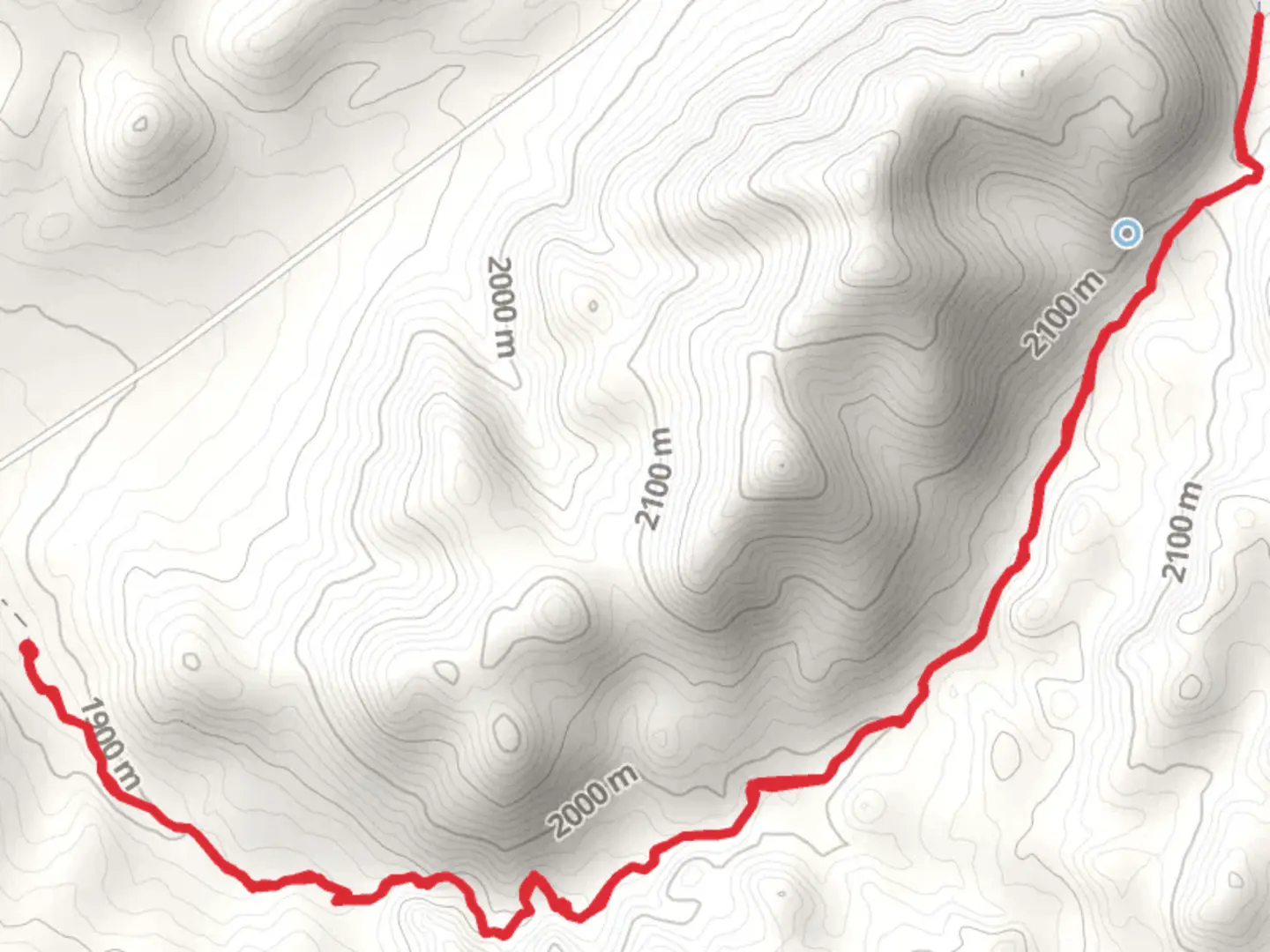 An image depicting the trail Big Hollow Trail Out and Back and its surrounding area.
