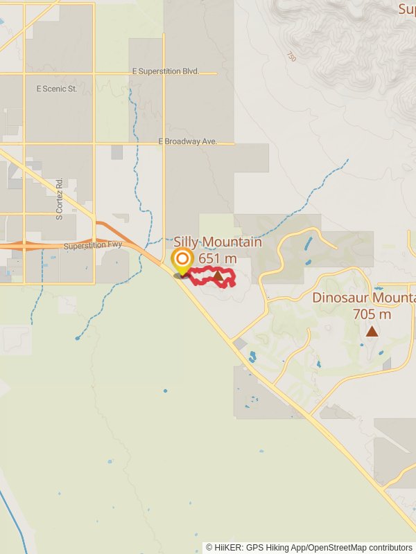 Silly Mountain- Crest and Superstition View Loop Trail