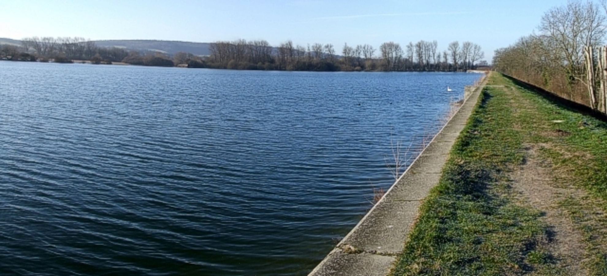An image depicting the trail Tring Reservoirs Loop and its surrounding area.