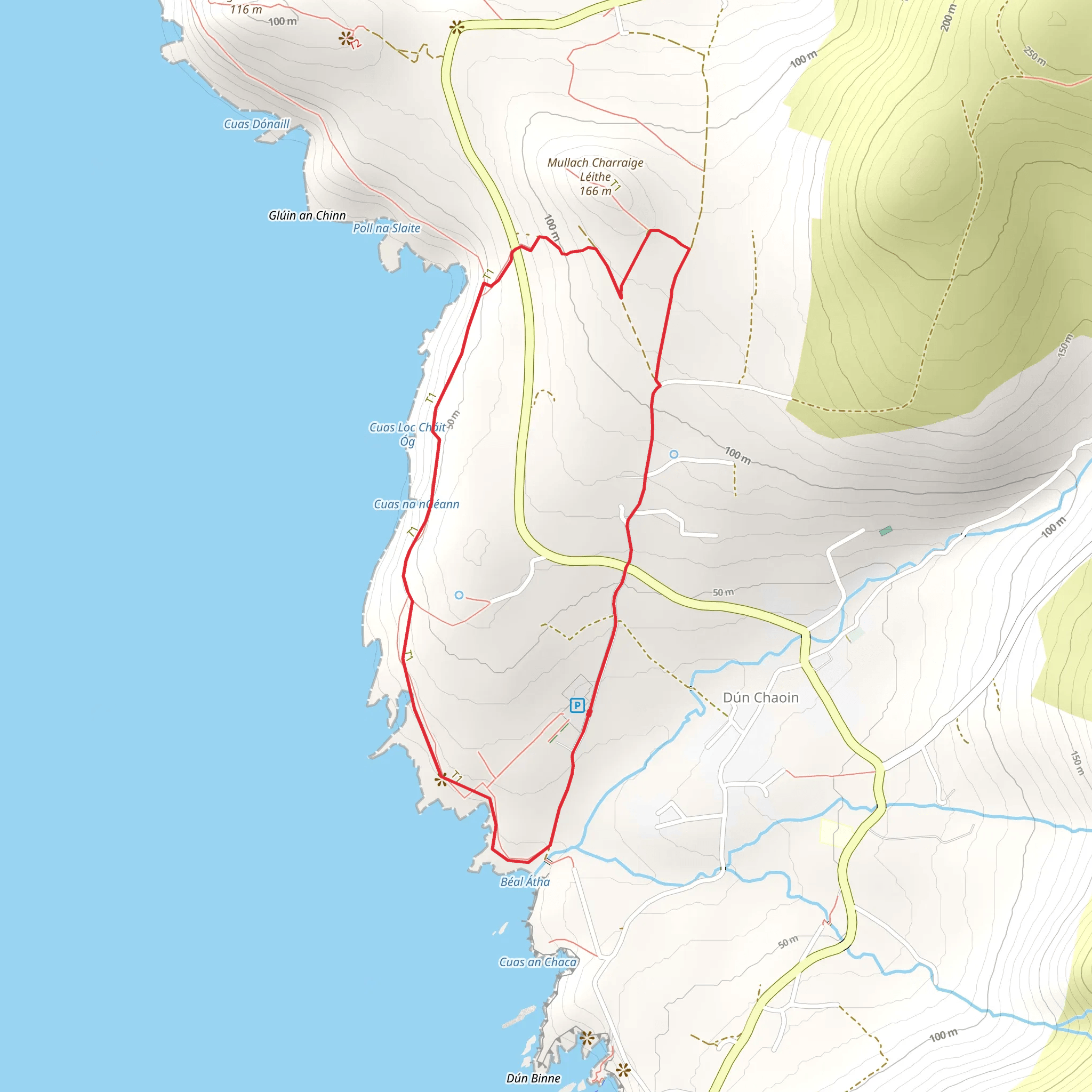 Dingle - Siuloid na Cille mobile static map