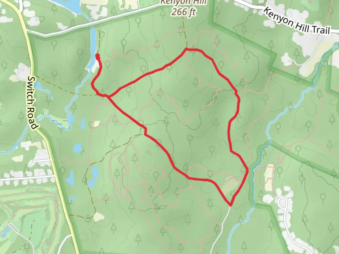An image depicting the trail Essex Loop Trail and its surrounding area.