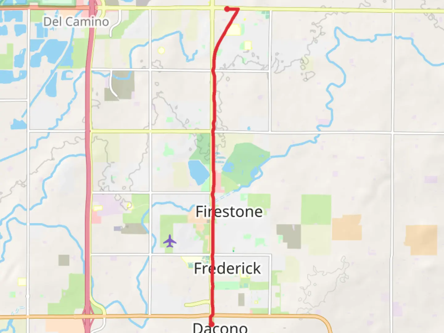 An image depicting the trail Firestone Trail - Harney and its surrounding area.