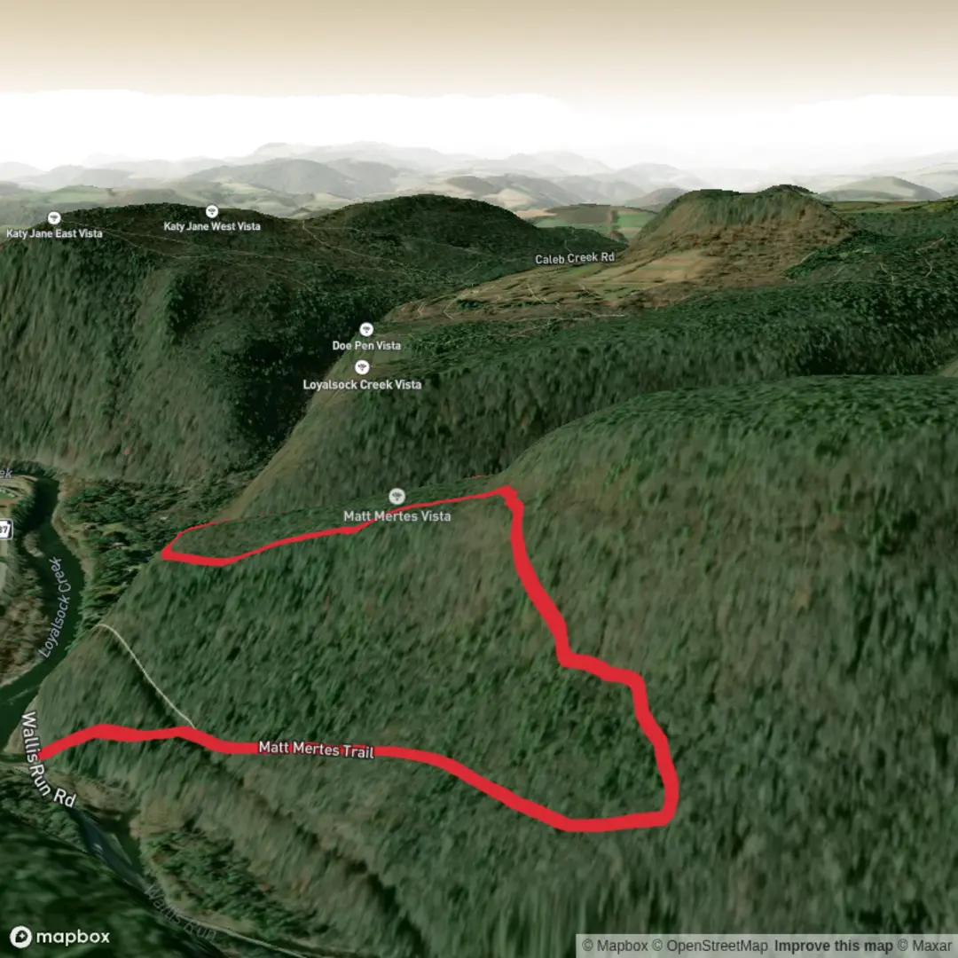 An image depicting the trail Matt Mertes Trail and its surrounding area.