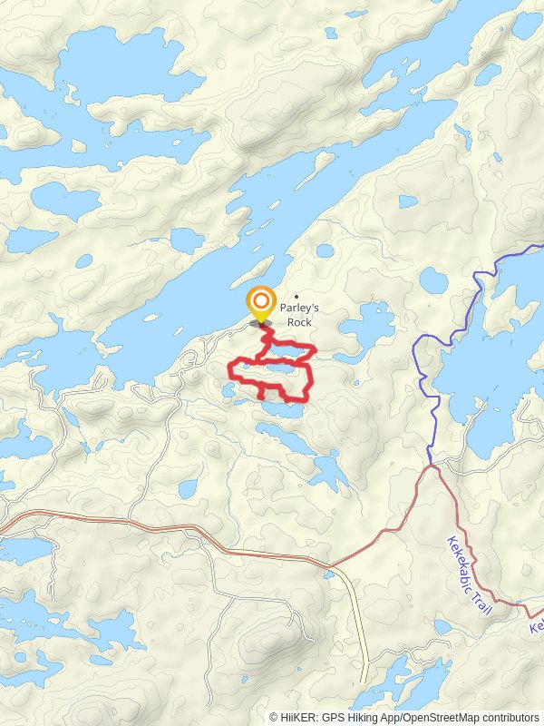 Secret Lake and Blackstone Lake Loop