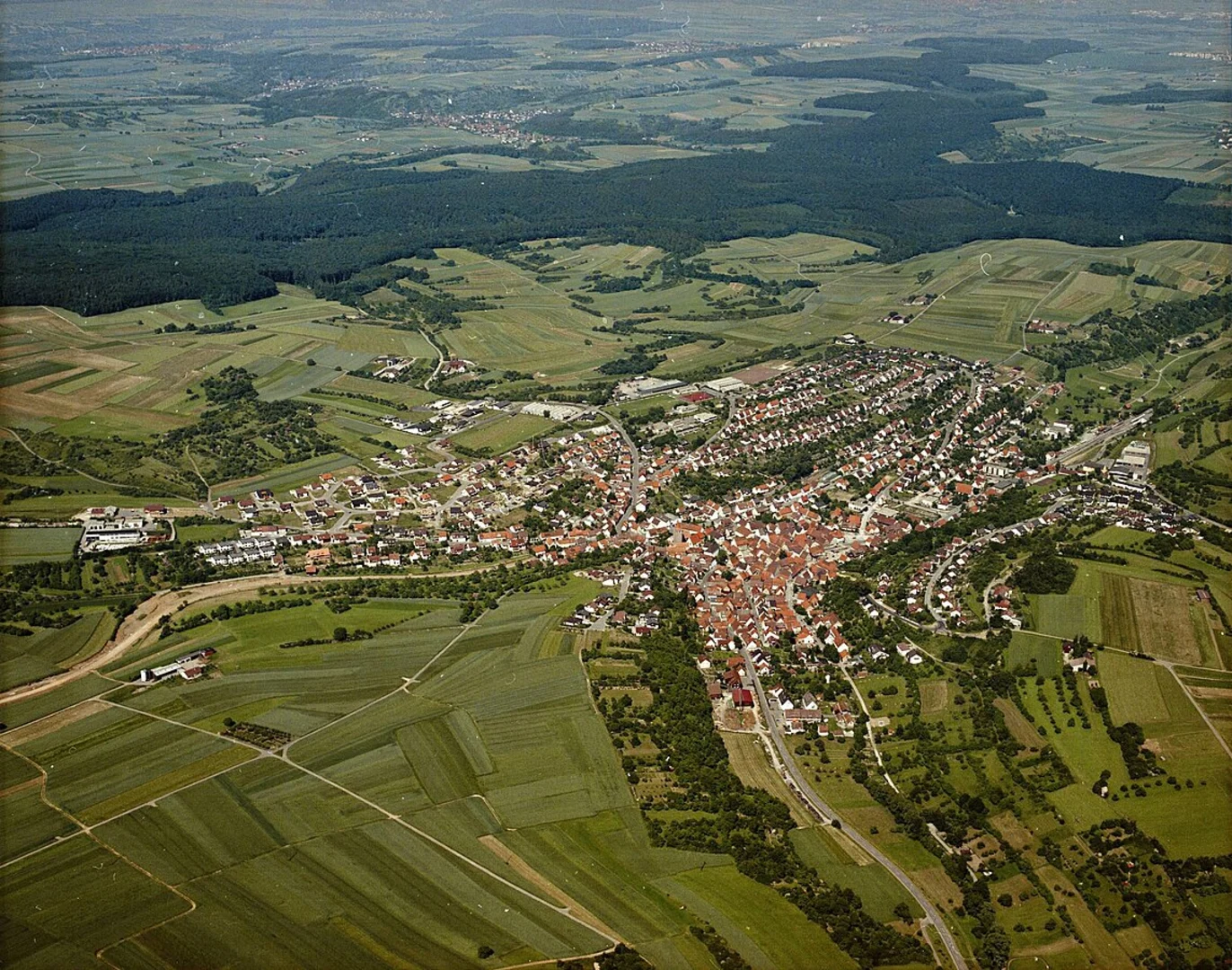 An image depicting the trail Buchenegger Wasserfälle Loop via Wandergebiet Oberstaufen and its surrounding area.