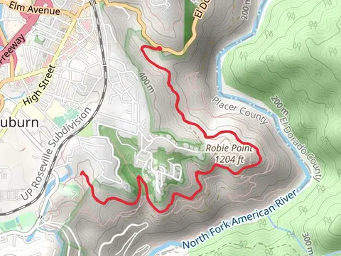 Robie Point Fuel Break Trail