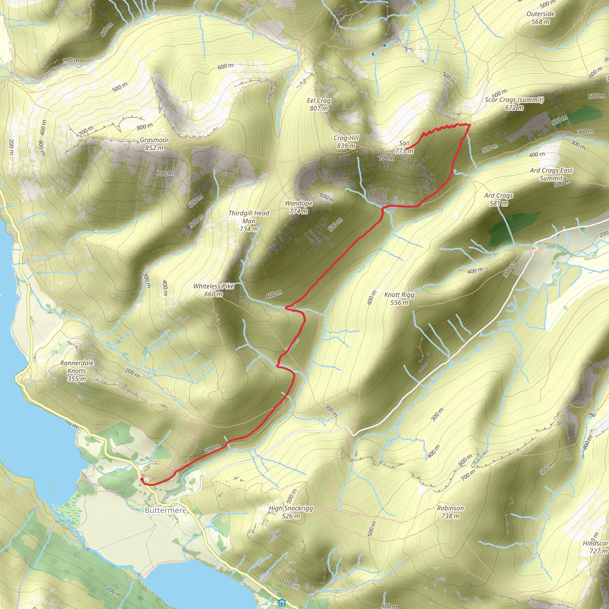 Sail mobile static map