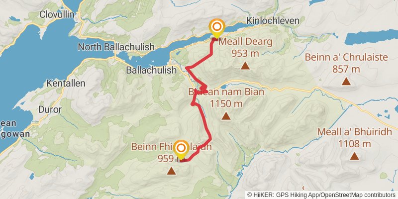 Stevenson Way stage 10 Map