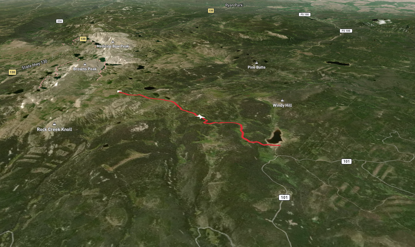 Sheep Lake Trail Out and Back