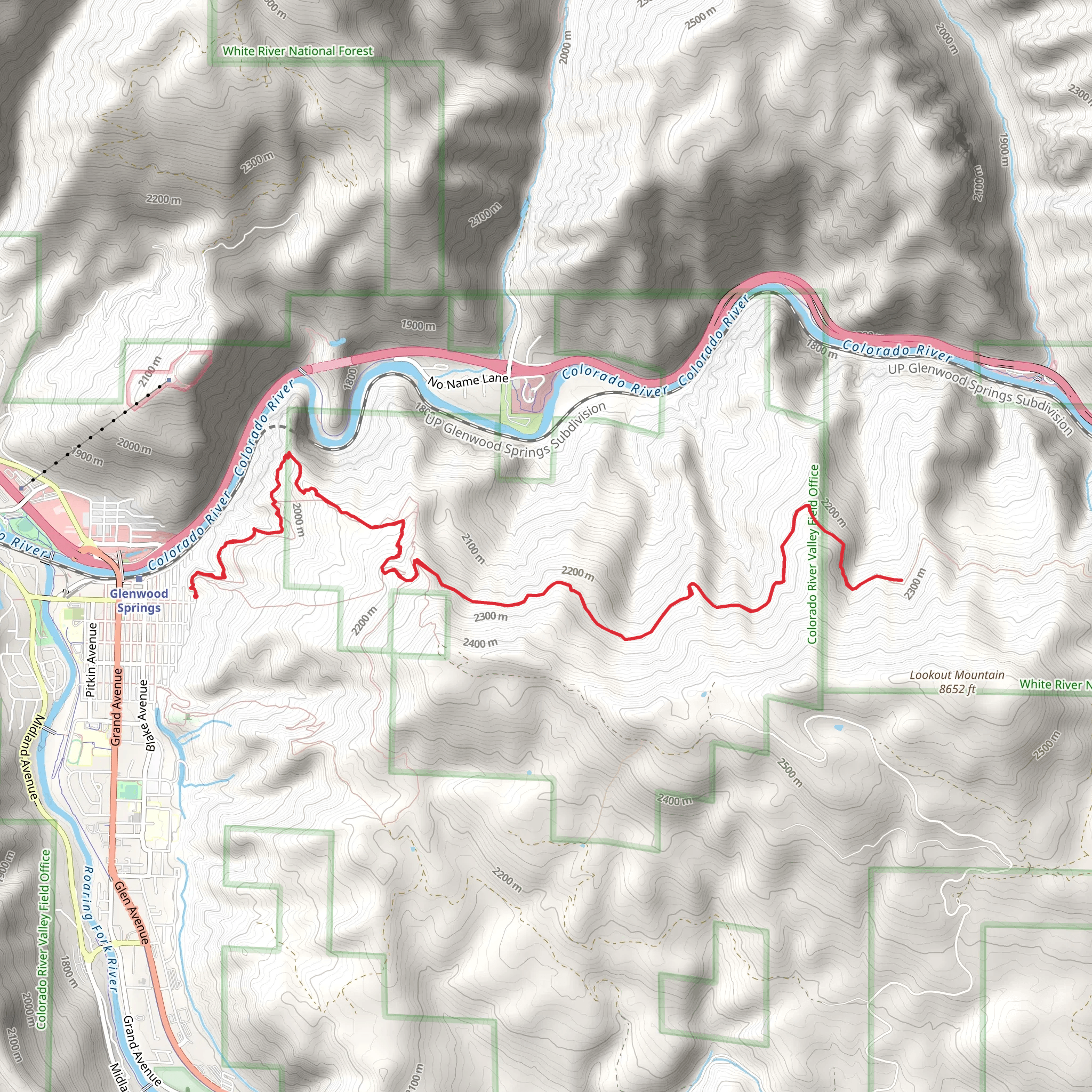 Boy Scout and Forest Hollow mobile static map