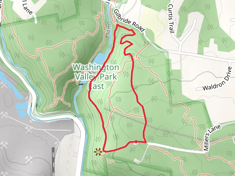 Eastern Branch Reservoir - Yellow Loop