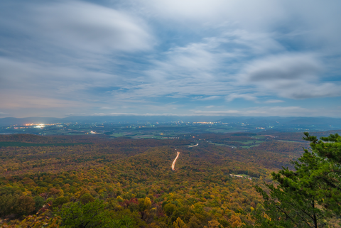 An image depicting the trail Massanutten Storybook Trail and its surrounding area.