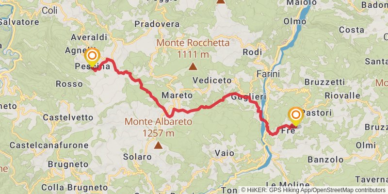 Via degli Abati stage 2 Map