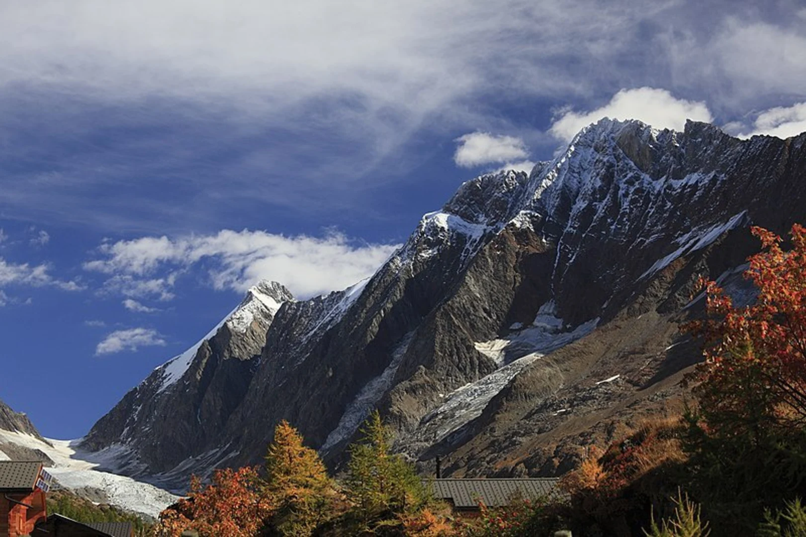 An image depicting the trail Lötschental Valley Loop Trail and its surrounding area.
