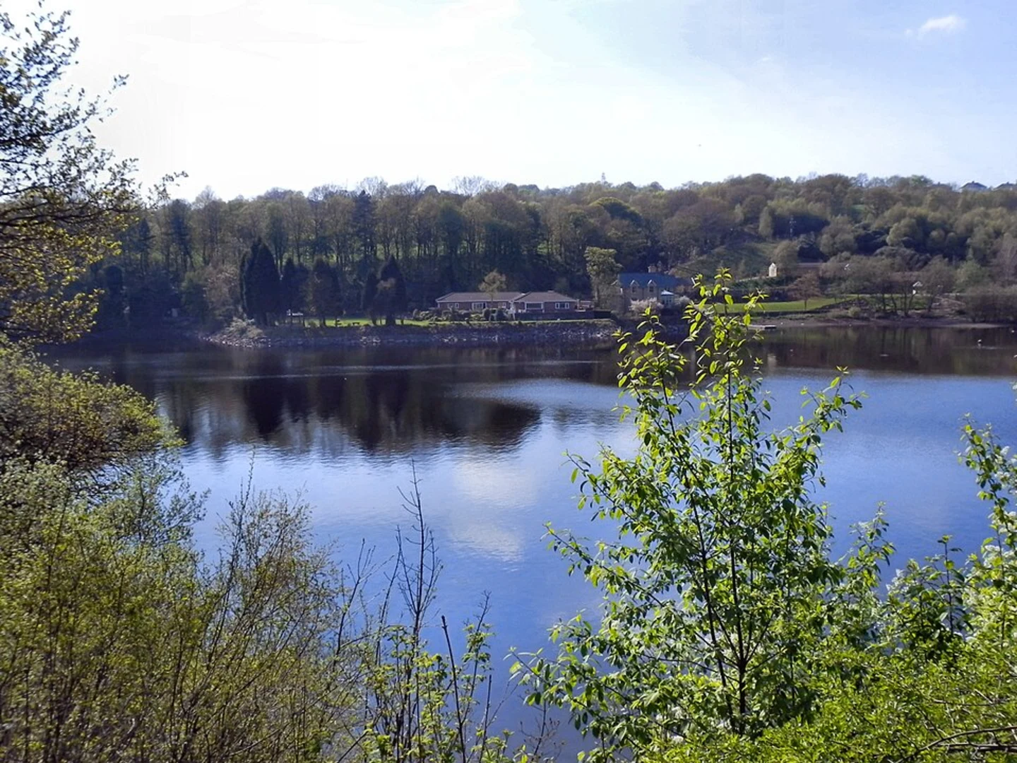 An image depicting the trail Jumbles Reservoir and Bradshaw Brook Walk and its surrounding area.