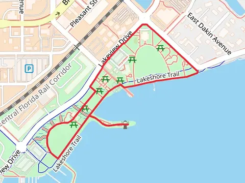 Kissimmee Lakefront Park Loop