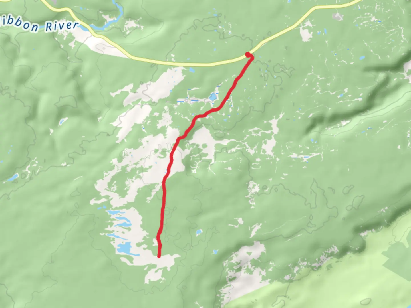 An image depicting the trail Cygnet Lakes Trail and its surrounding area.