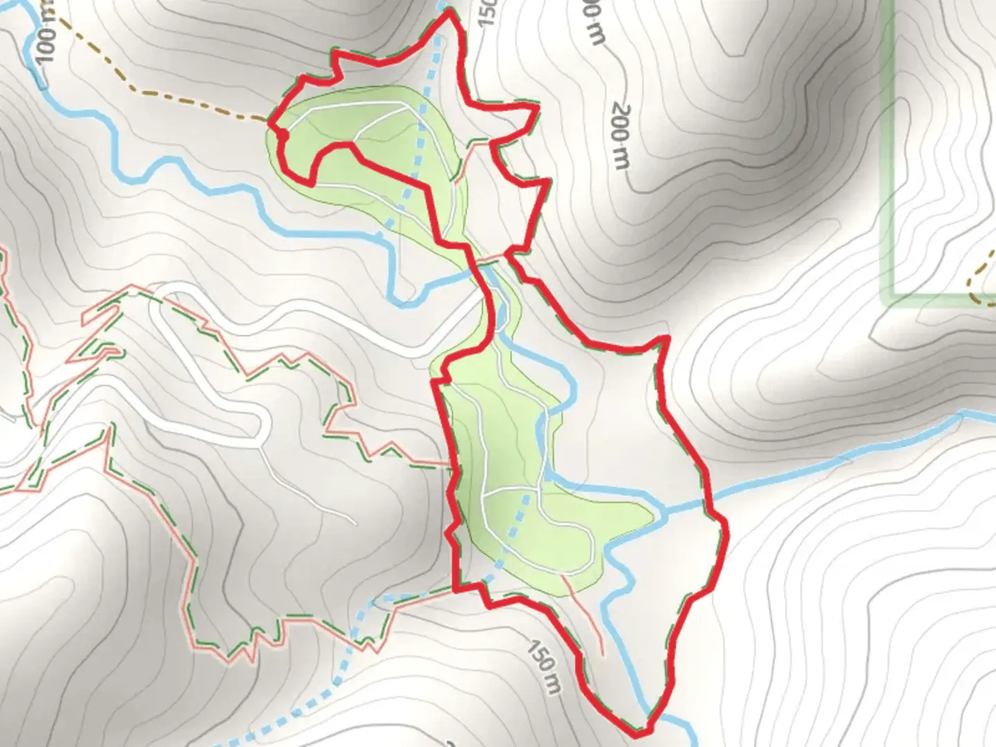 An image depicting the trail Alder Basin and Trestle Loop and its surrounding area.