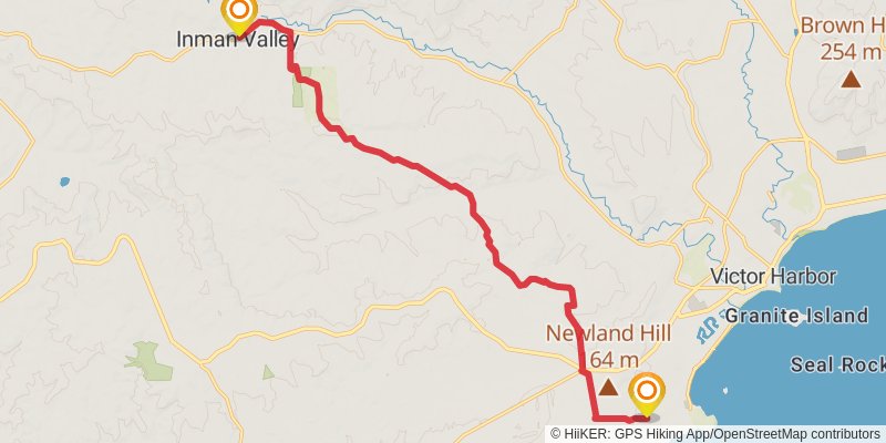 Heysen Trail stage 5 Map