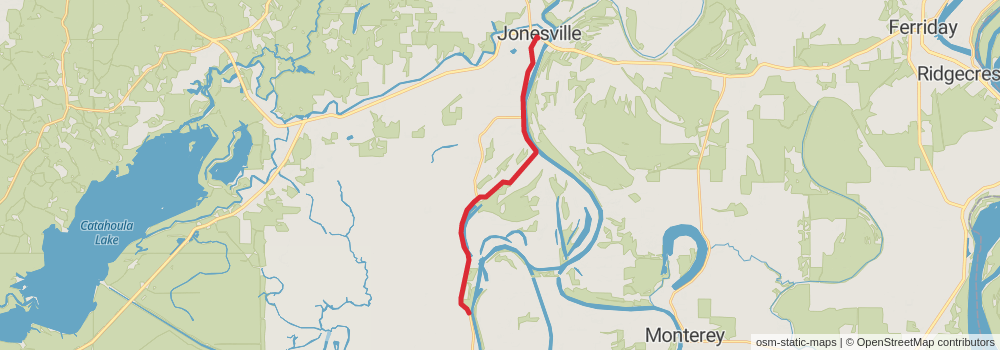American Perimeter Trail - The South Primary stage 15 Map