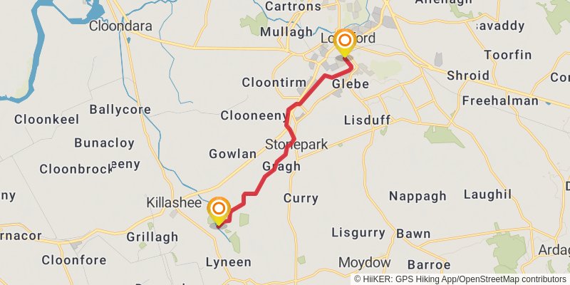 Royal Canal Greenway alt 1 Map