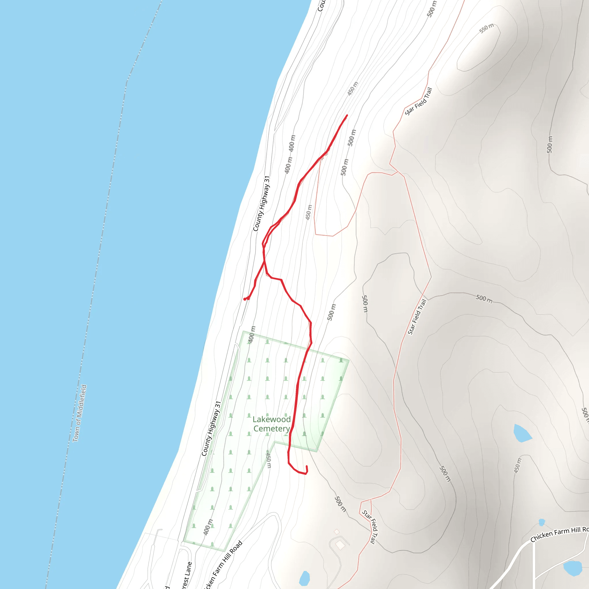 Lakewood Cemetery - Park mobile static map
