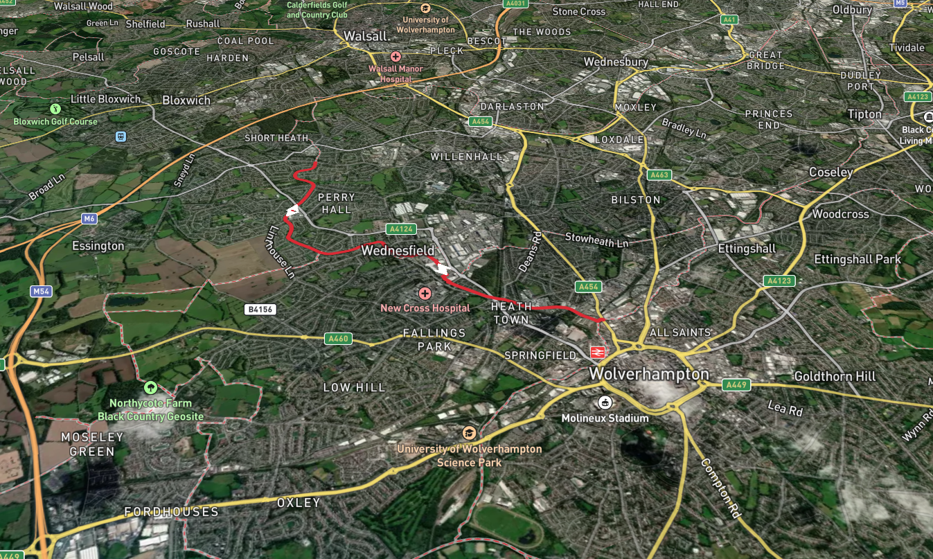 Wyrley and Essington Canal Walk - Wolverhampton