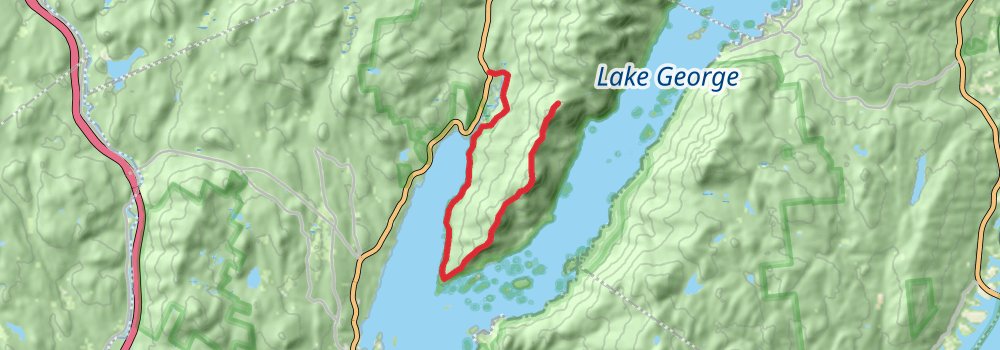 Tongue Mountain Range Loop stage 2 Map