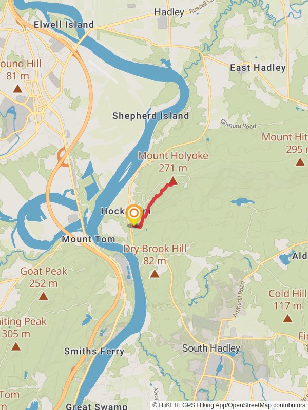 Mount Holyoke via NET-MandM Trail
