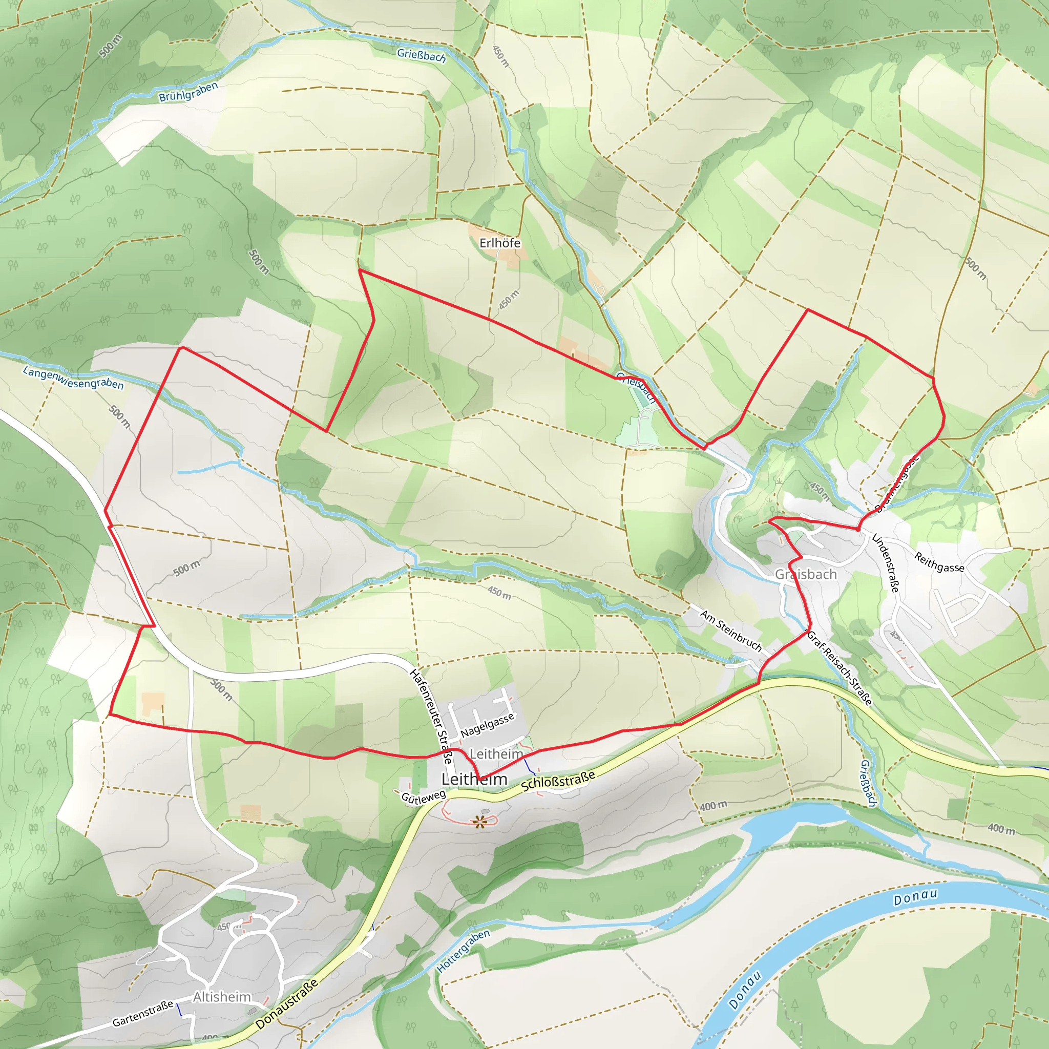 Monheim Loop mobile static map
