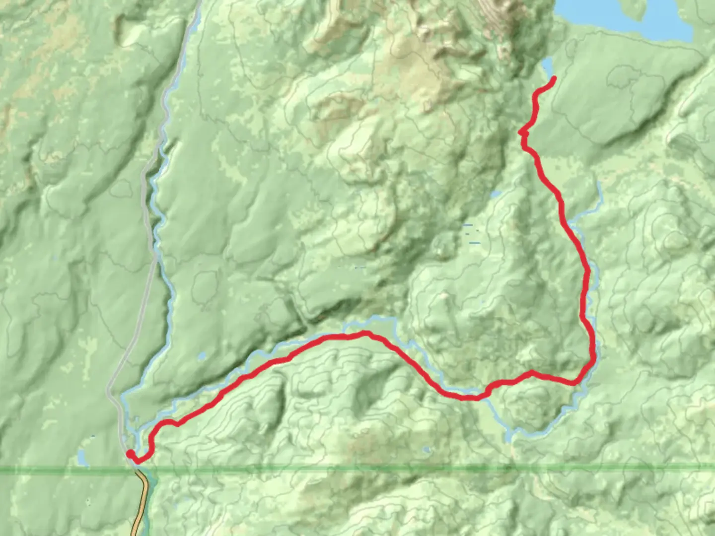 An image depicting the trail Sheridan Lake via South Boundary Trail-South Entrance-Harebell and its surrounding area.