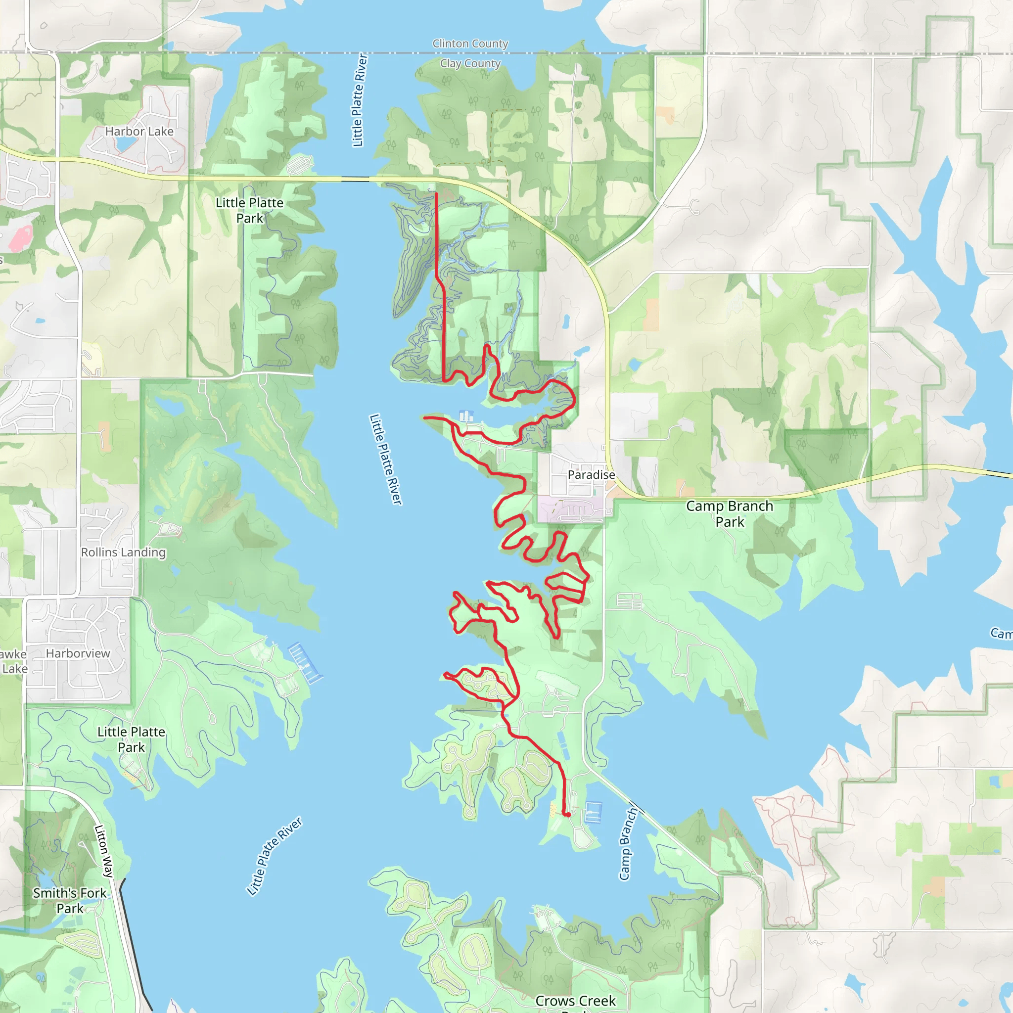 Bonebender Trail mobile static map