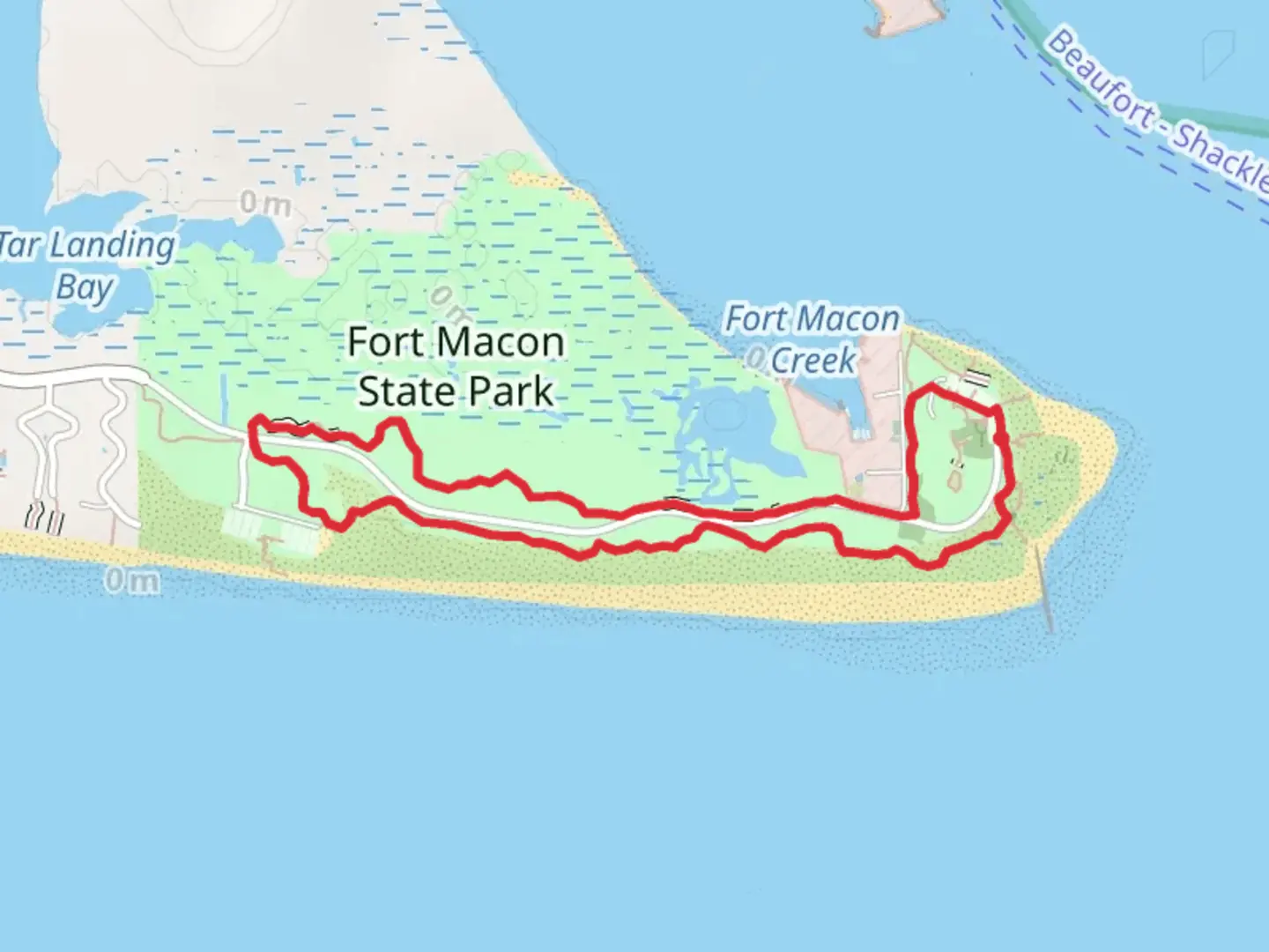 An image depicting the trail Elliott Coues Nature Loop Trail and its surrounding area.