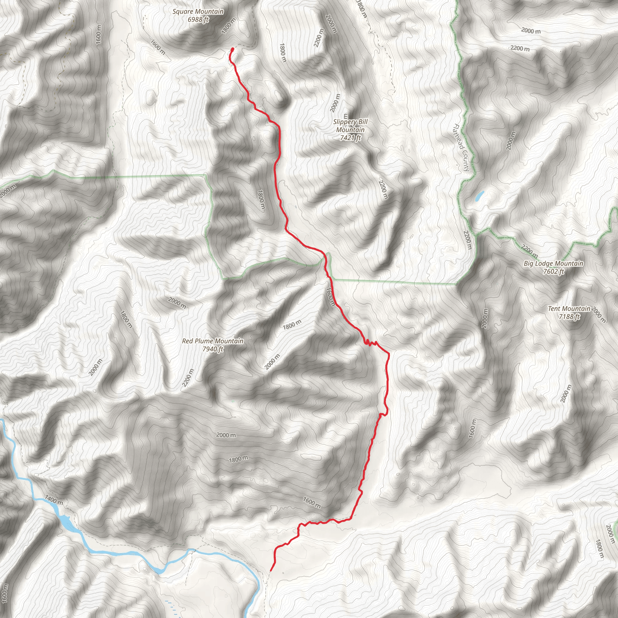 Morrison Creek Trail mobile static map