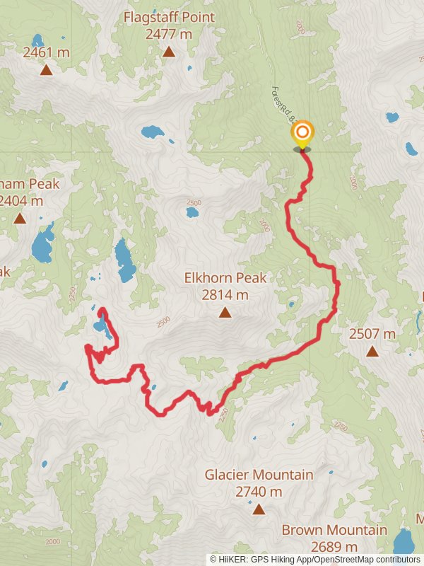 Swamp Lake via Copper Creek Trail