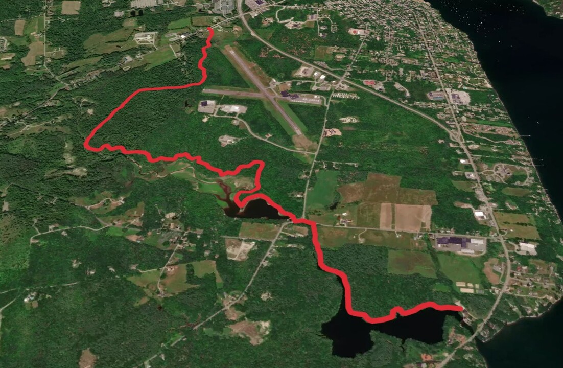 Belfast Reservoir Number One and Belfast Reservoir Number 2 Trail