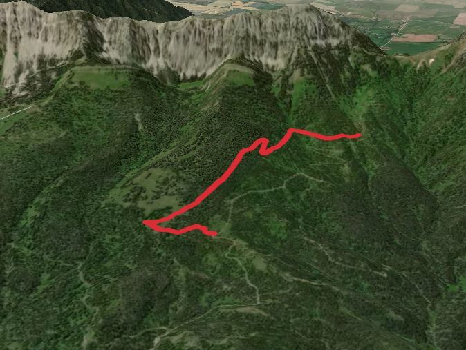 South Fork Brackett Creek Trail