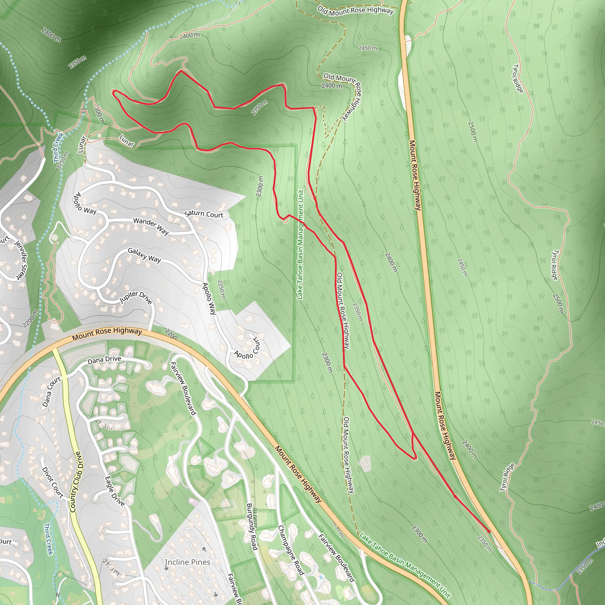 BP Loop mobile static map